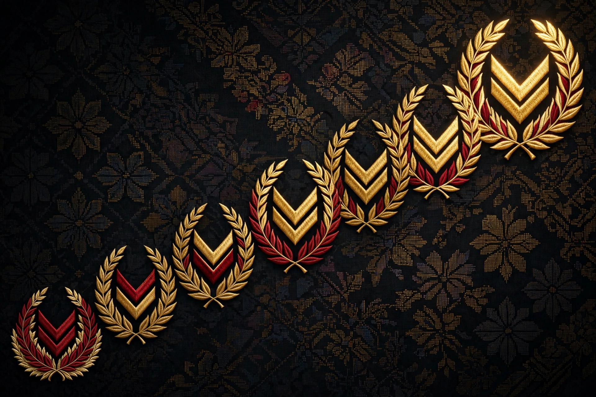 Seven Wins, Including the Very First — editorial illustration