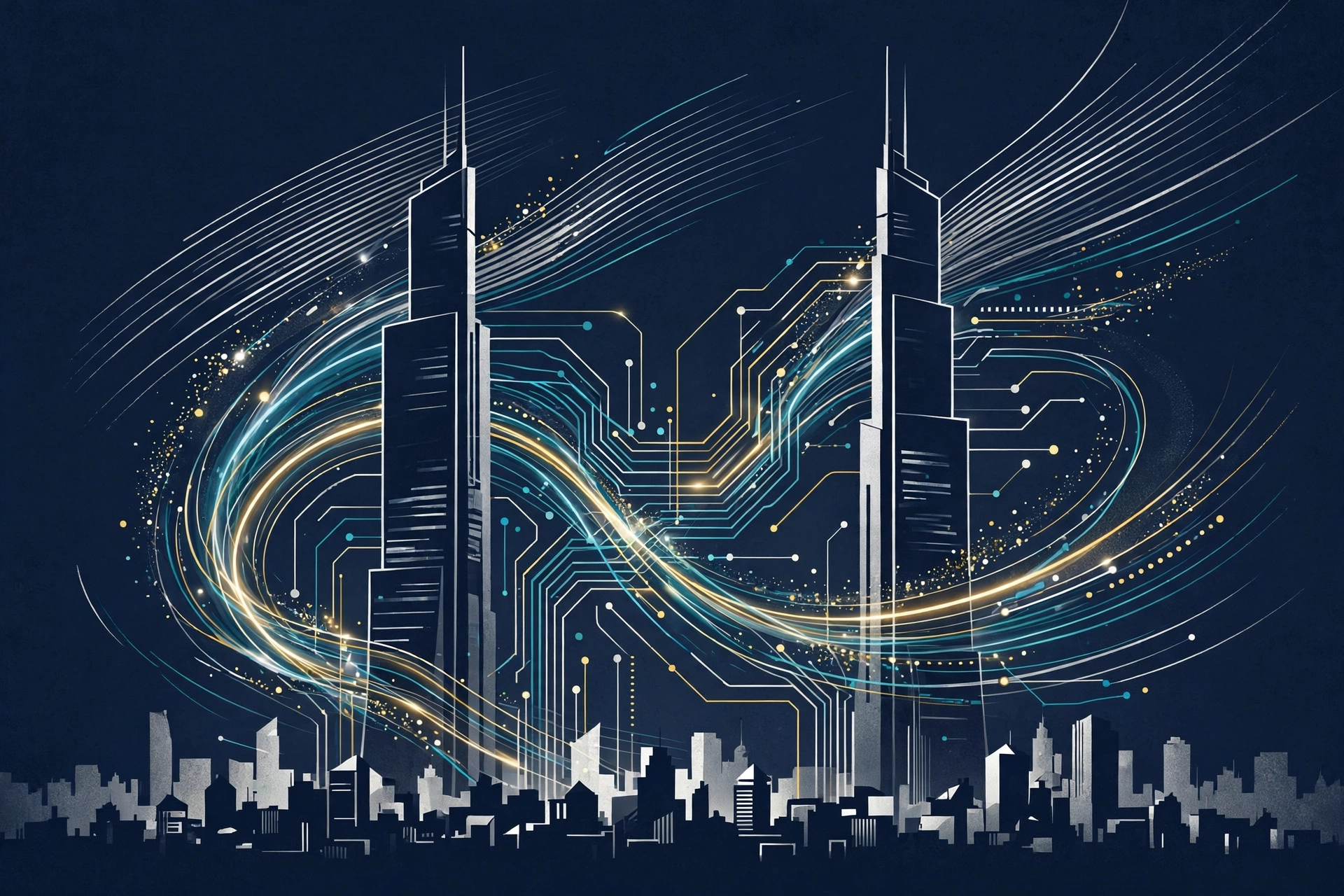 The Billions Behind the Silver Arrows — editorial illustration
