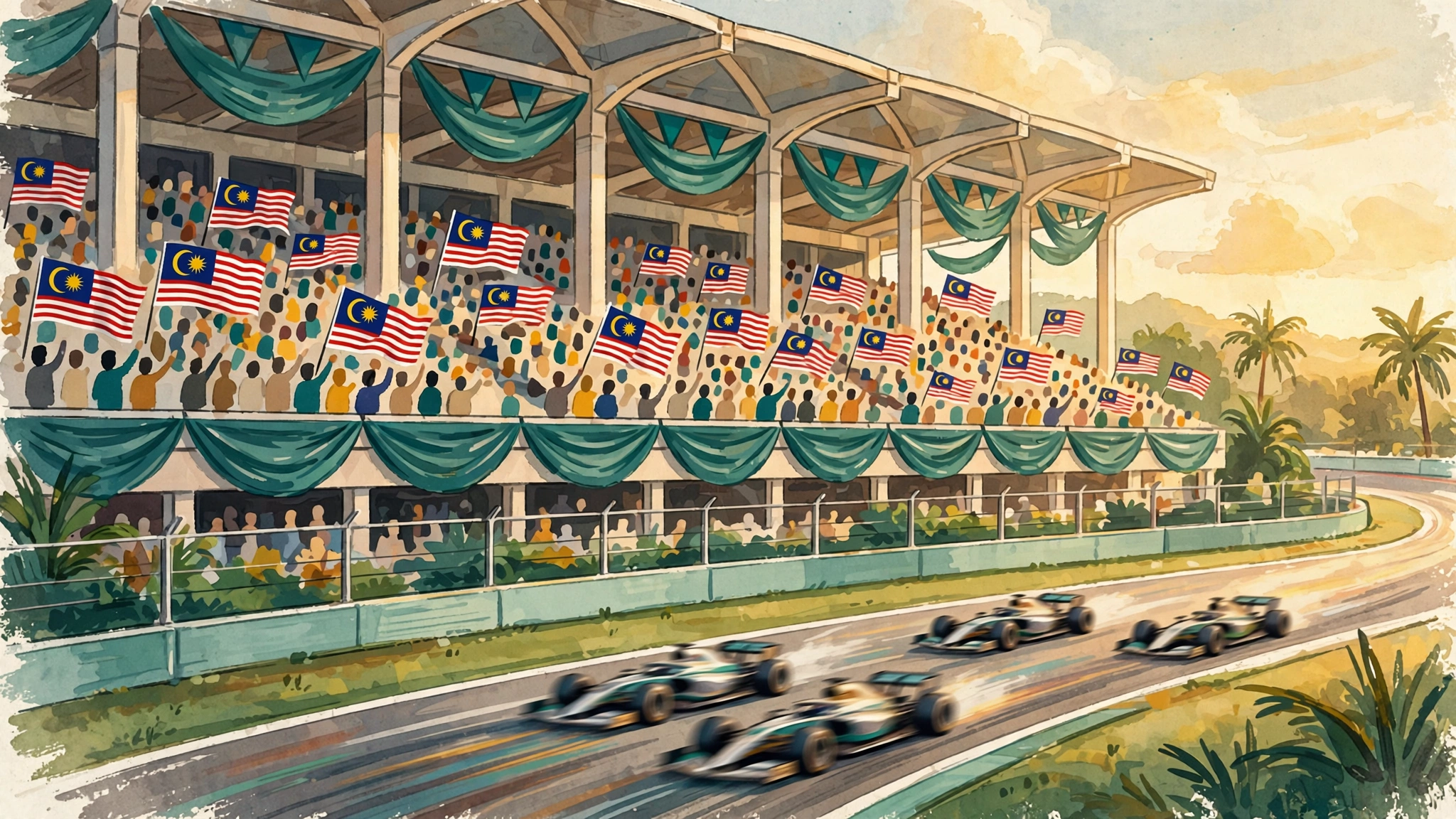 The Home Race Nobody Was Allowed to Plan — editorial illustration